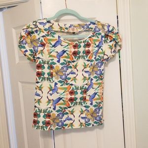 Mod Floral Top